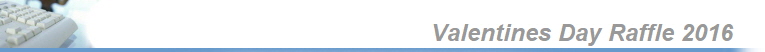 Valentines Day Raffle 2016